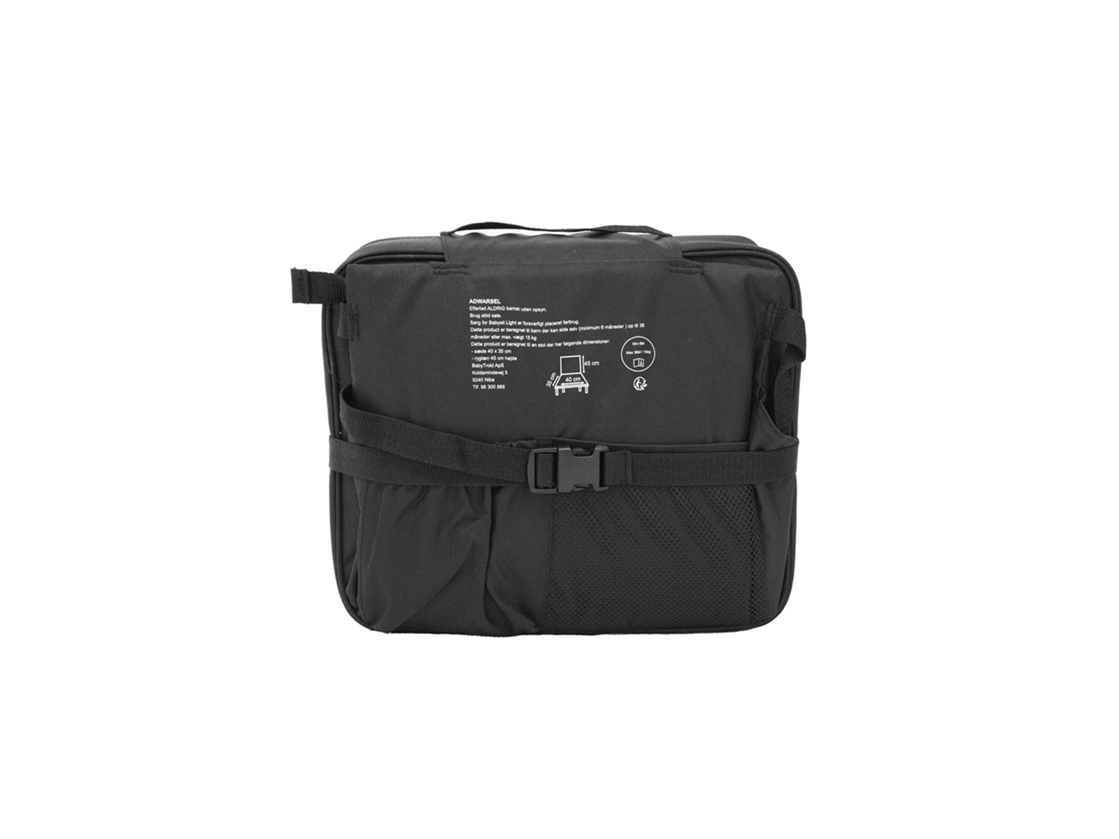 Babytrold Babysitter Hellschwarz