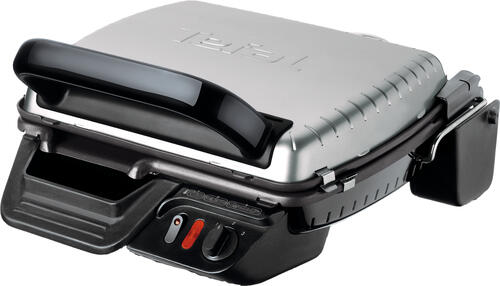Tefal Ultra Compact Classic 2in1 Kontaktgrill, silber/schwarz