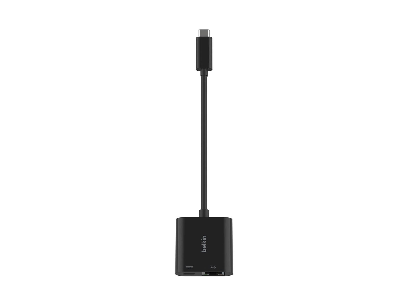 Belkin CONNECT - network adapter - USB-C - Gigabit Ethernet x 1 + USB-C (power only) x 1