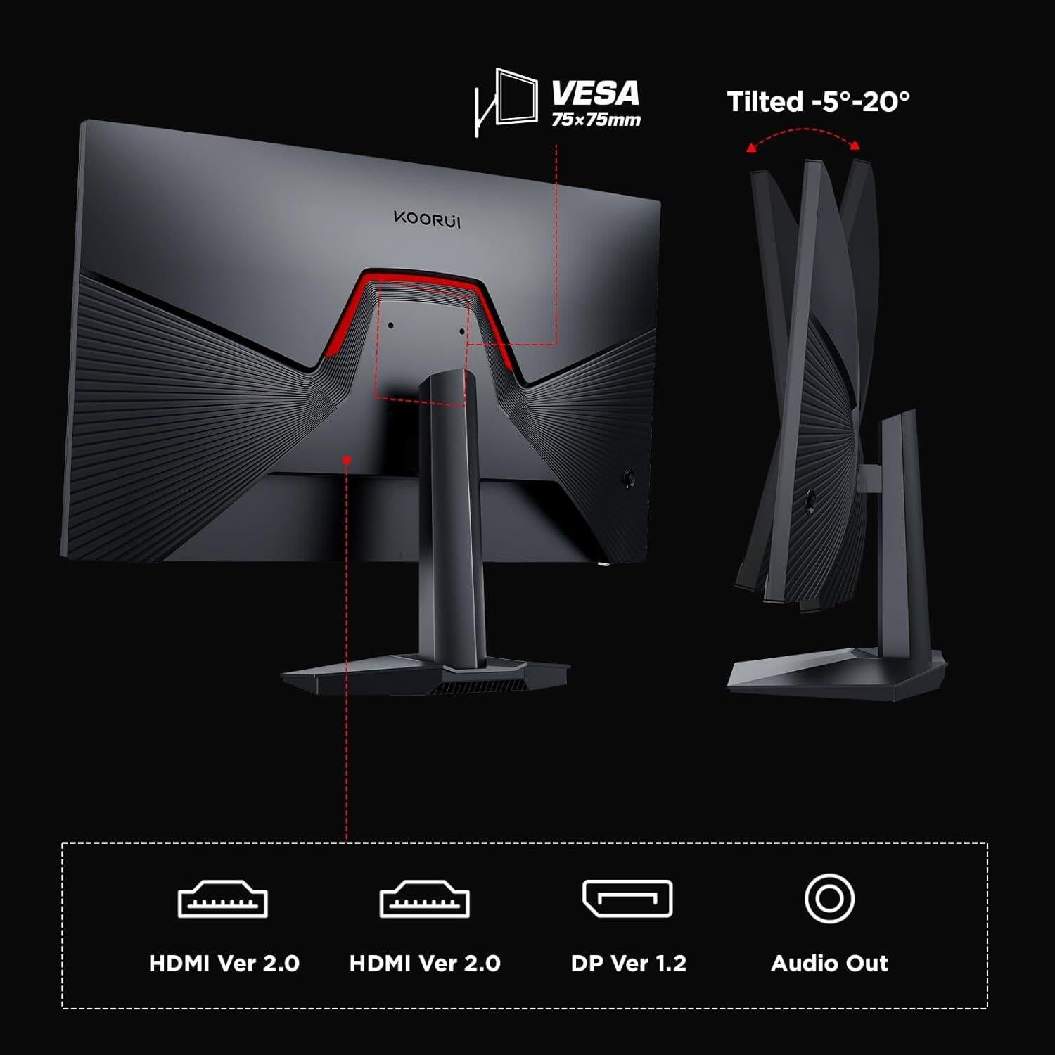 KOORUI GN06 Gaming Monitor 68,59 cm (27 Zoll)
