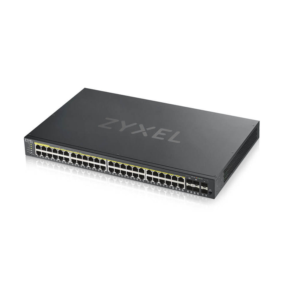 Zyxel Switch 48x GE GS192048HPV2-EU0101F PoE+        Managed