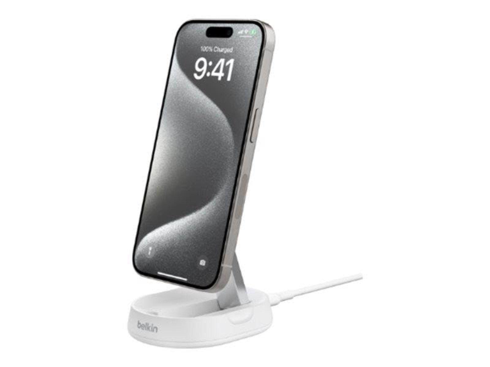 Belkin BoostCharge Pro wireless charging stand - magnetic convertible with Qi2 - 15 Watt