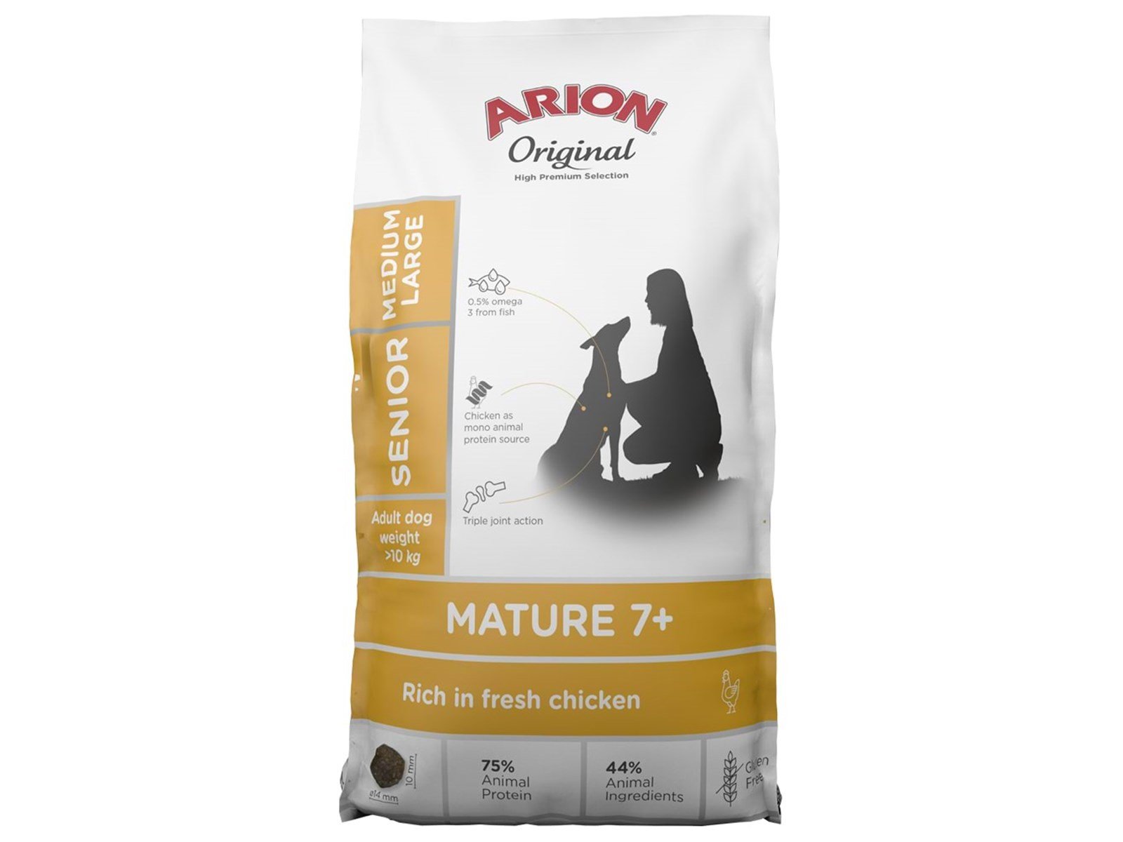 ARION original mature 7+ medium/large 12 kg