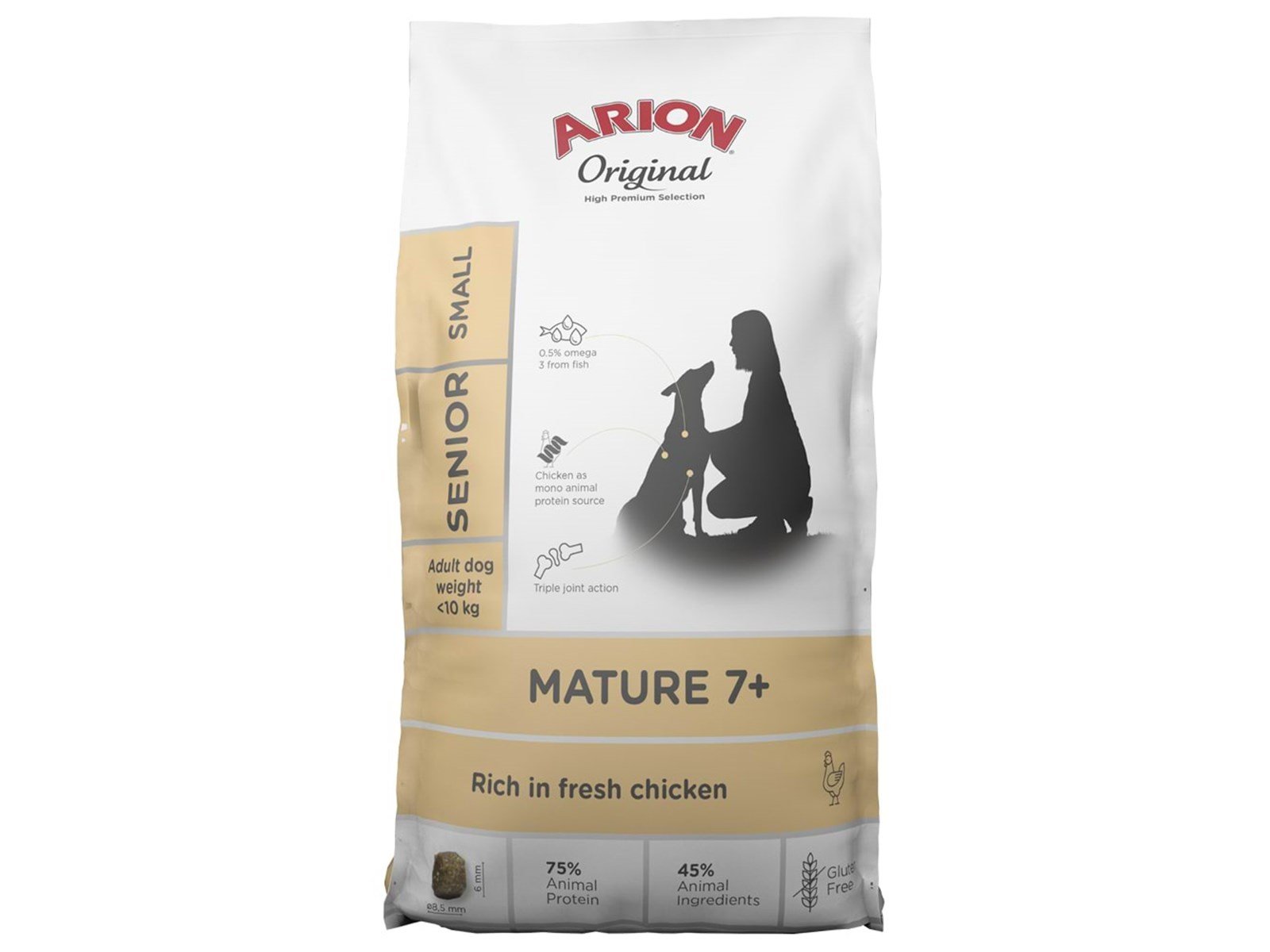 ARION original mature 7+ small 7 kg