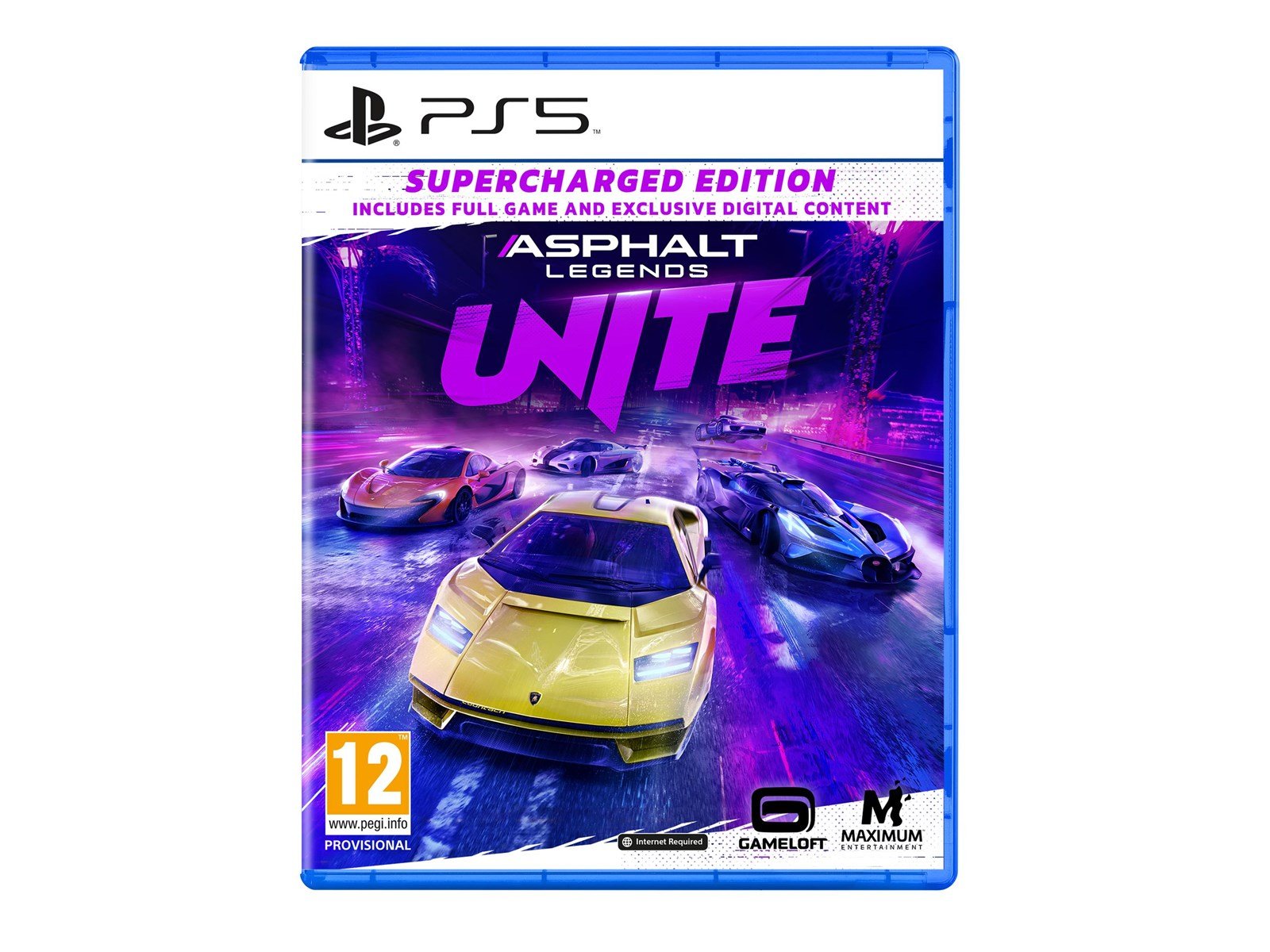 Asphalt Legends Unite (Supercharged Edition) - Sony PlayStation 5 - Rennspiel - PEGI 12