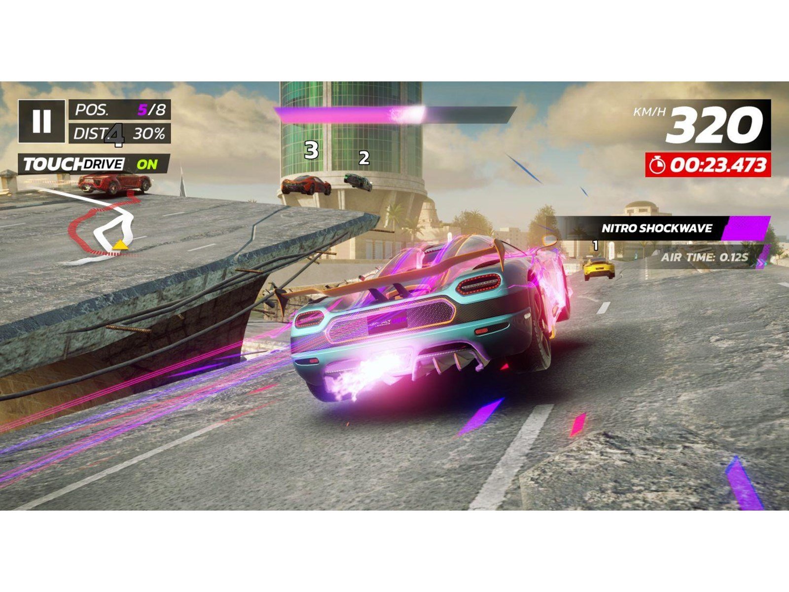 Asphalt Legends Unite (Supercharged Edition) - Code in a Box - Nintendo Switch - Rennspiel - PEGI 12