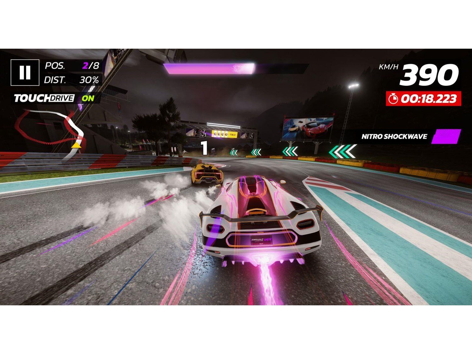 Asphalt Legends Unite (Supercharged Edition) - Code in a Box - Nintendo Switch - Rennspiel - PEGI 12