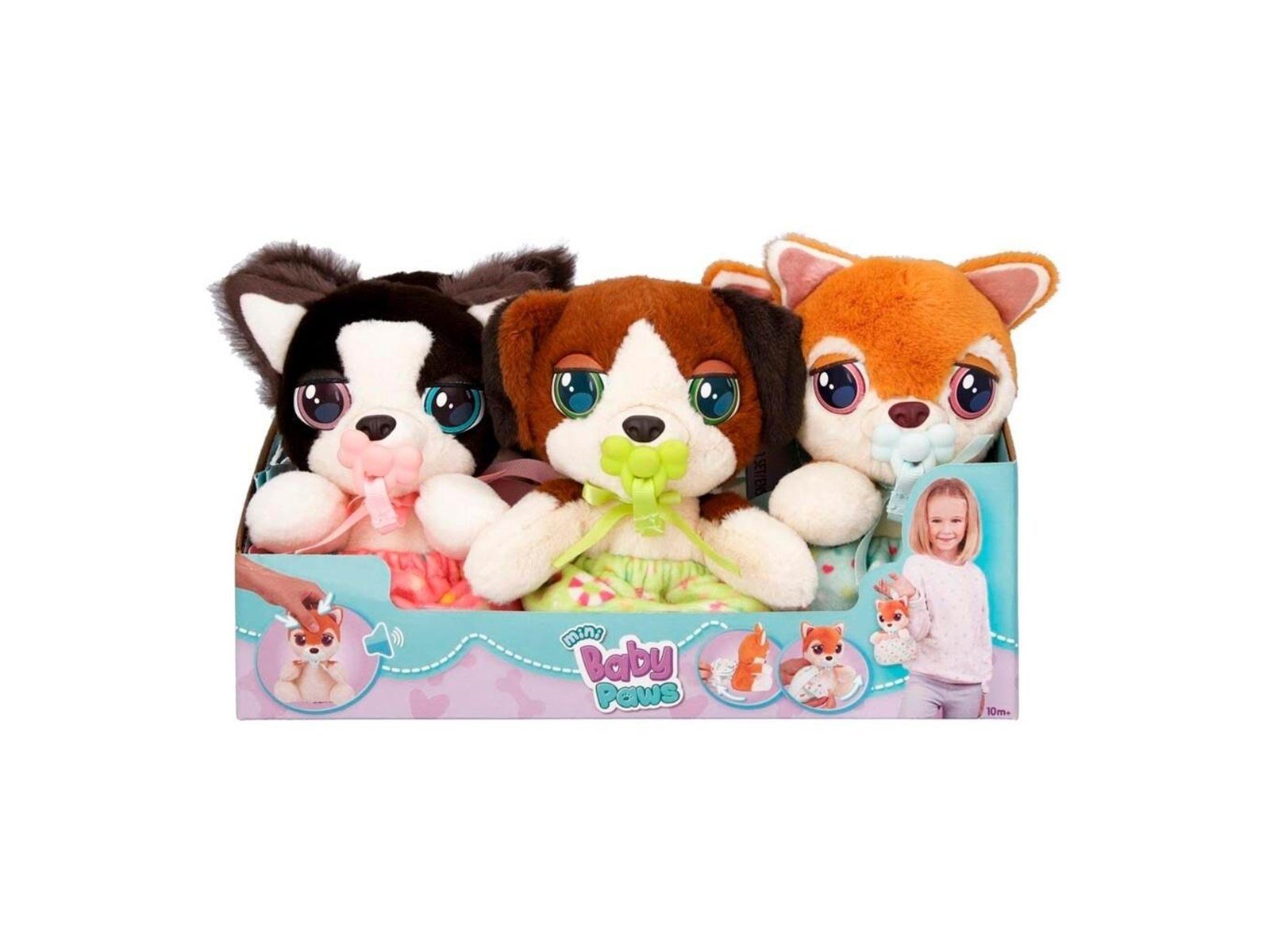 Baby Paws Mini 14.5 cm Asst. CDU