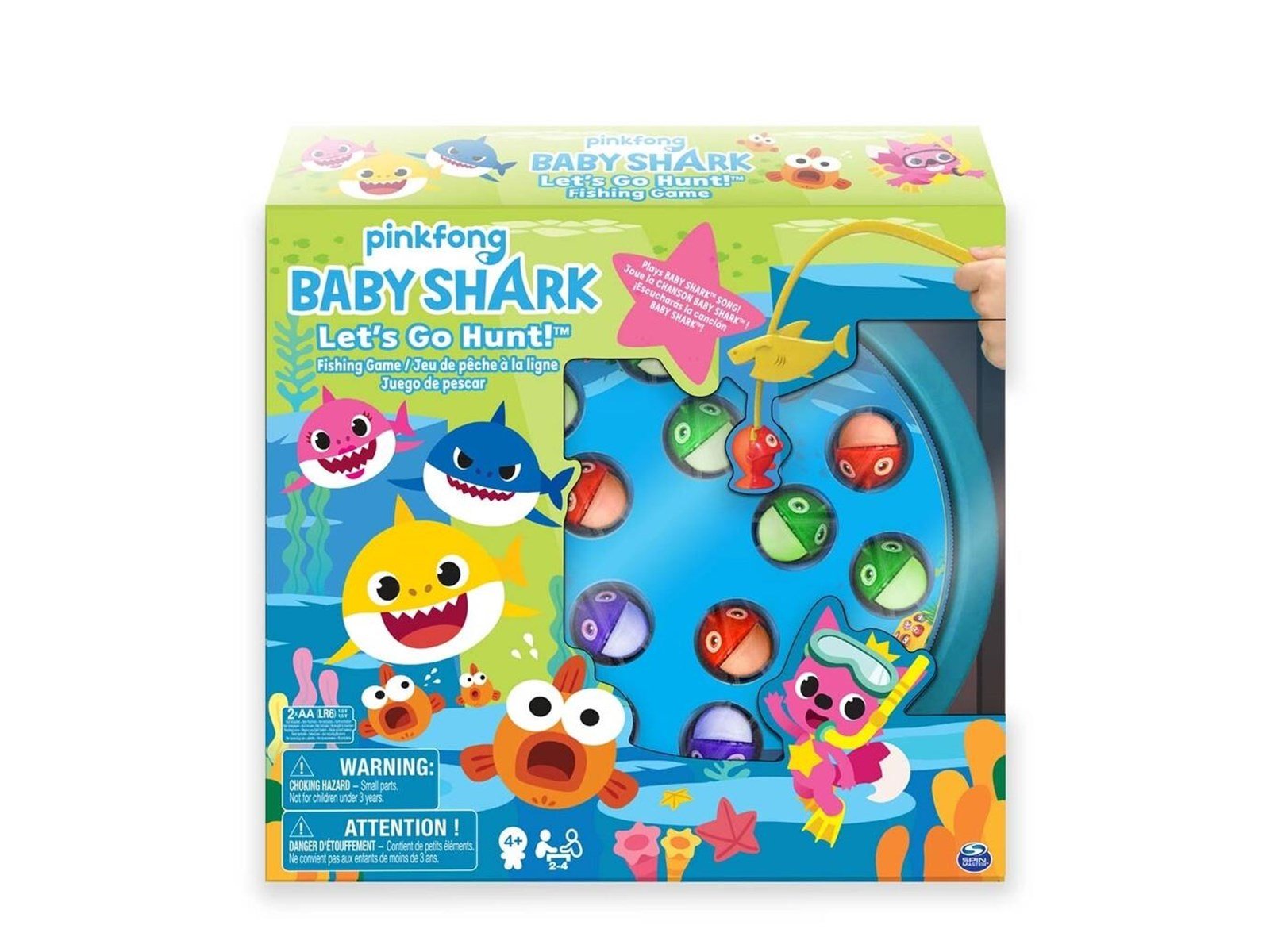 Baby Shark Fishing Game