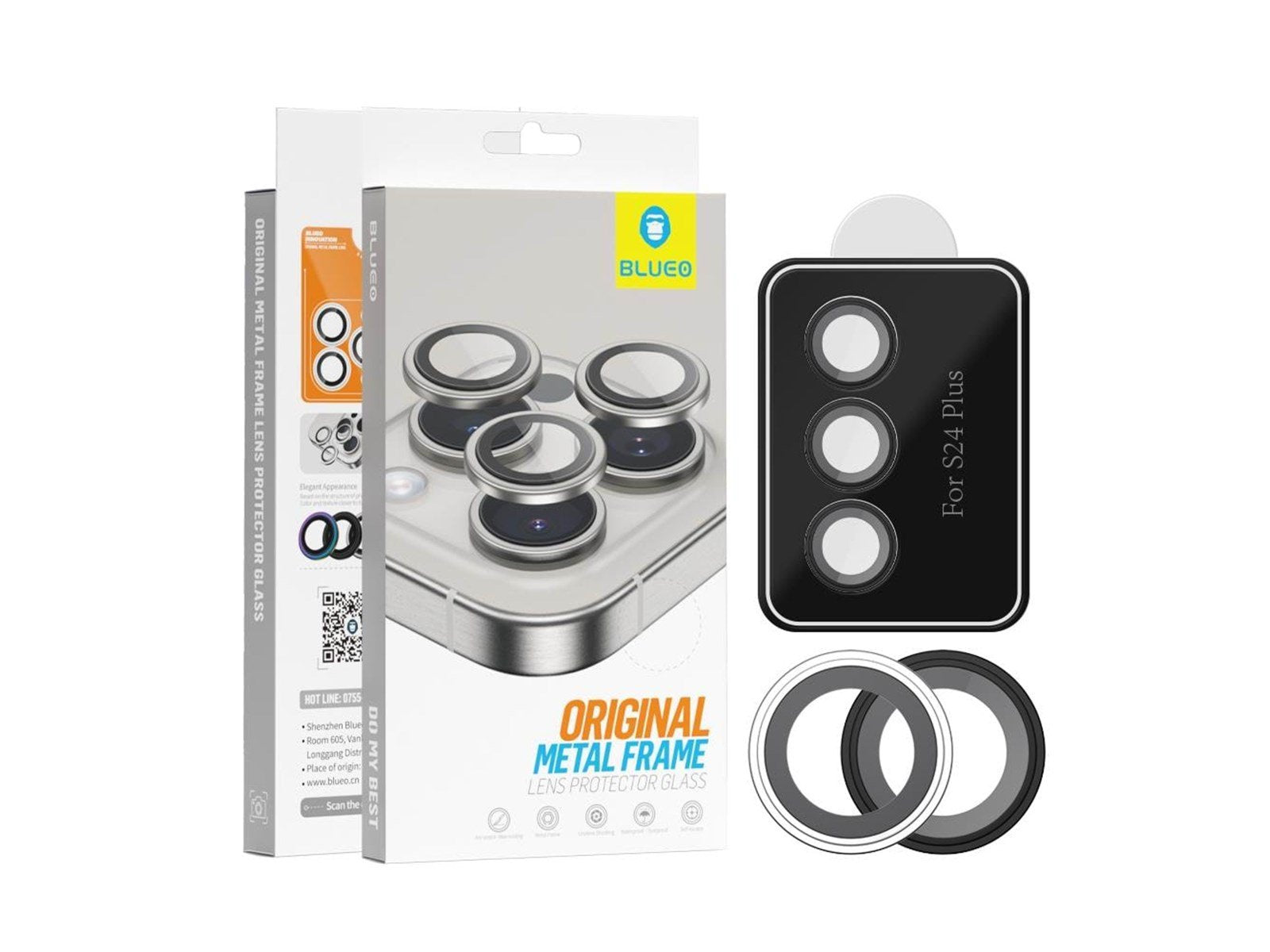 Blueo Camera Lens Protector - black - Samsung Galaxy S24