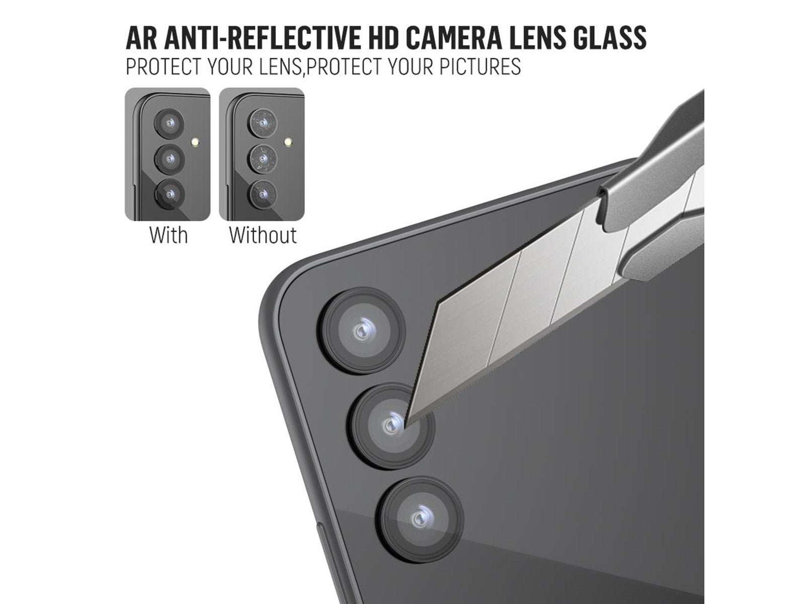 Blueo Camera Lens Protector - silver - Samsung Galaxy S24+