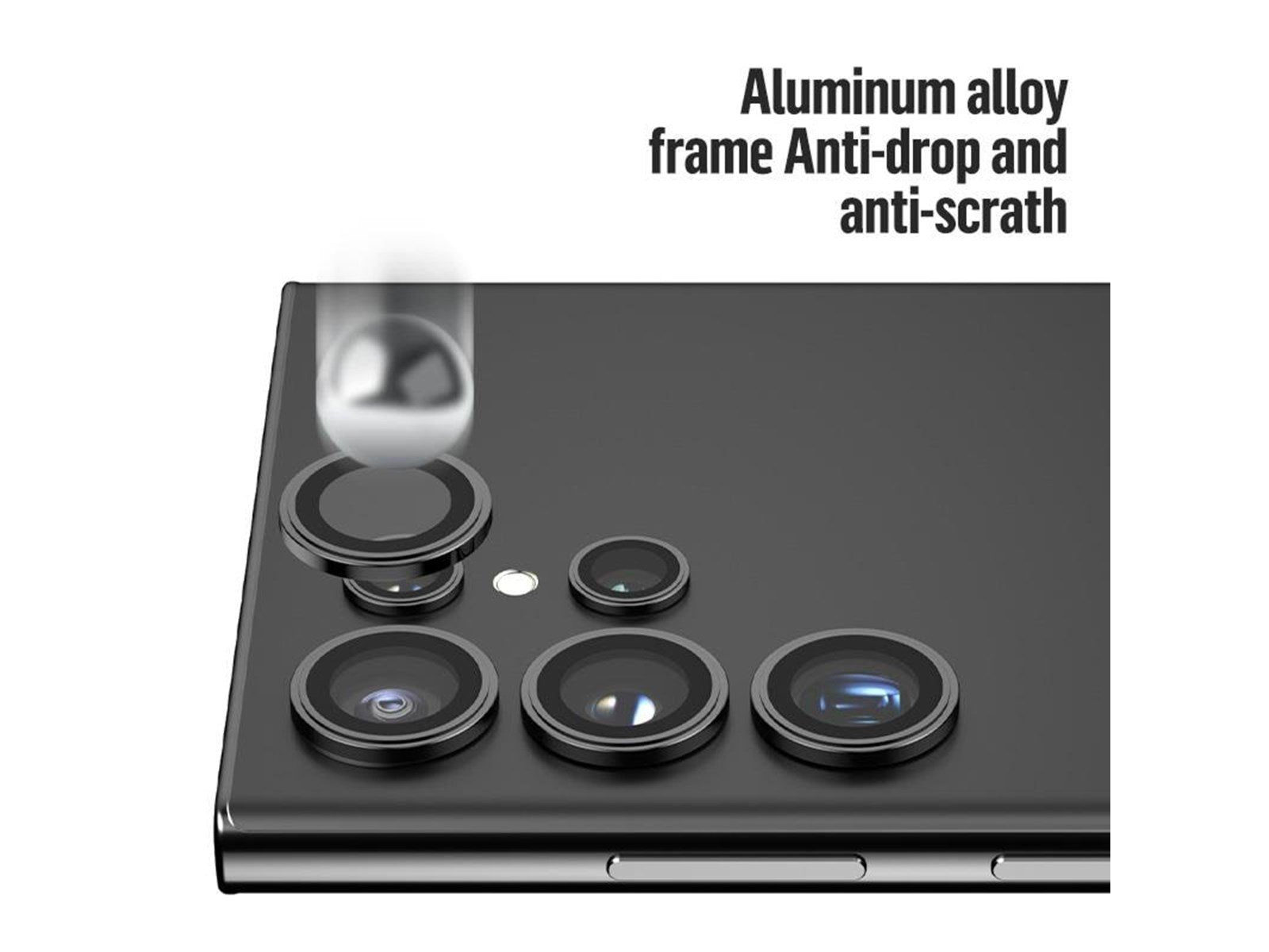 Blueo Camera Lens Protector - silver - Samsung Galaxy S24 Ultra