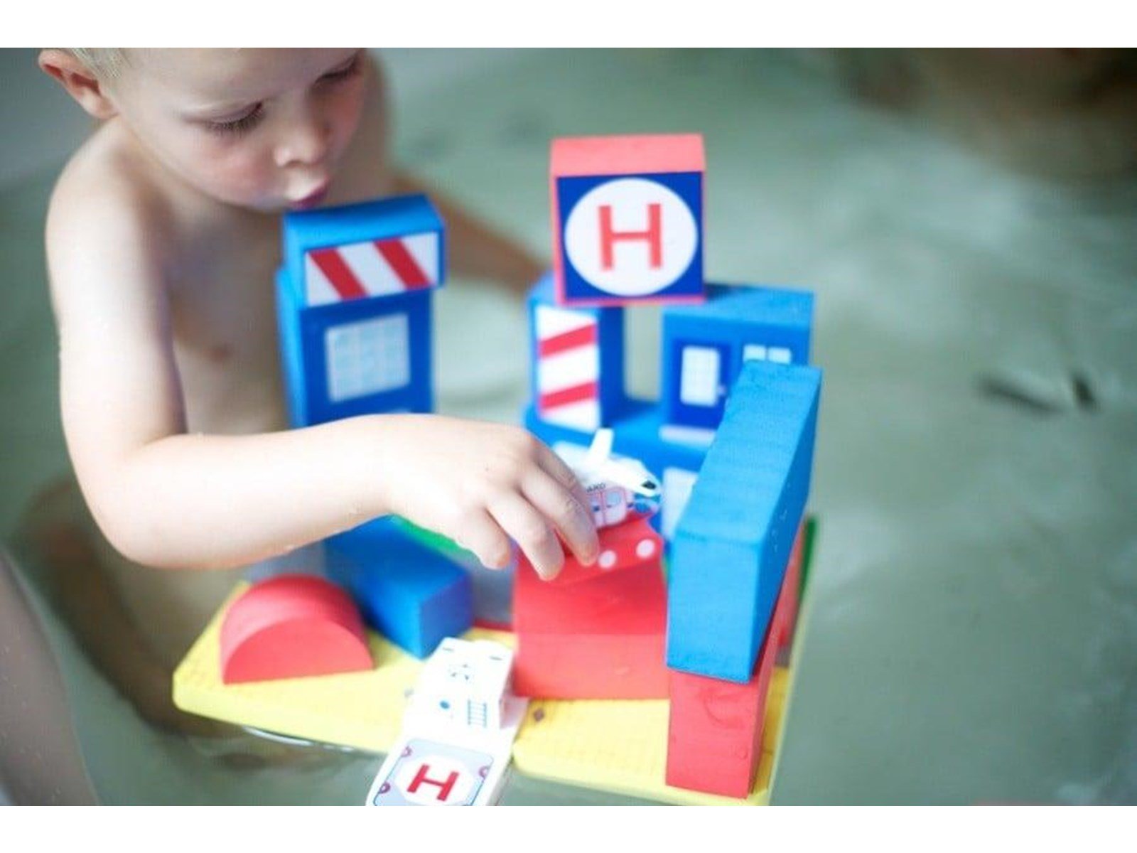 Bath Blocks Floating Coast Guard Set