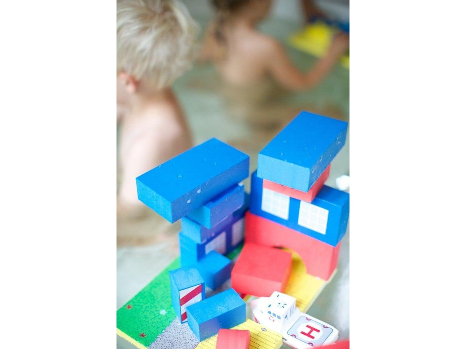 Bath Blocks Floating Coast Guard Set