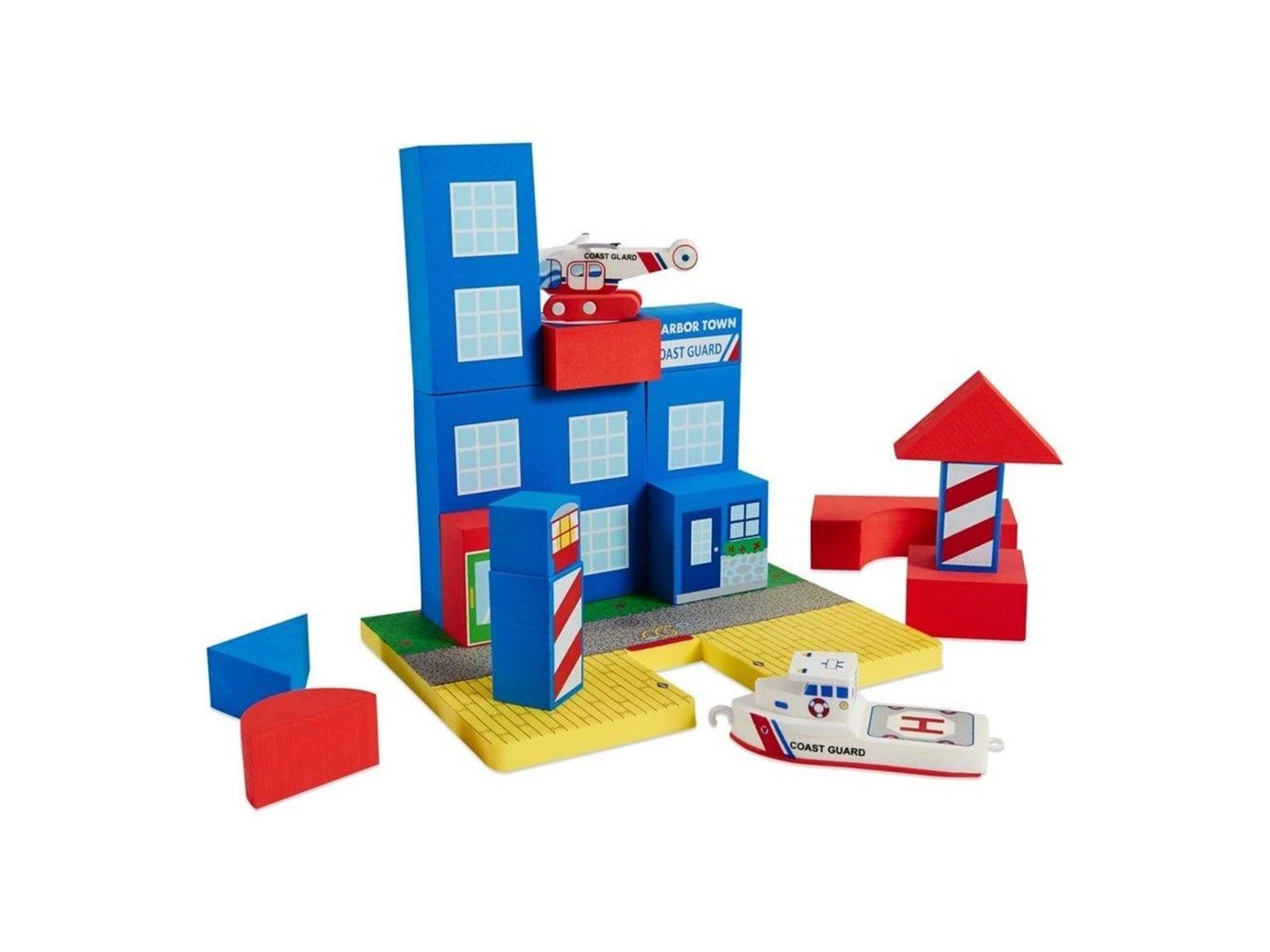Bath Blocks Floating Coast Guard Set