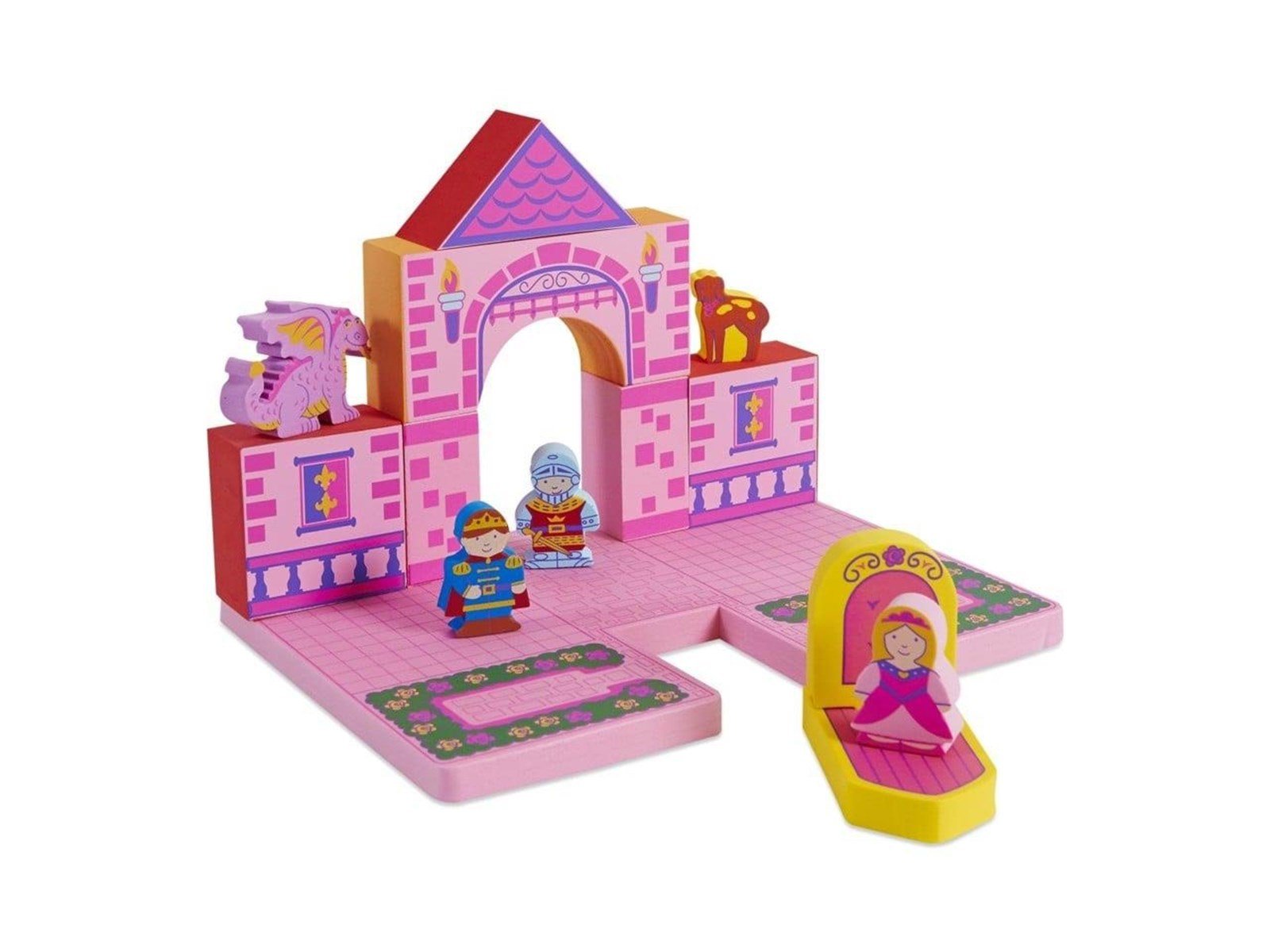 Bath Blocks Floating Castle Set
