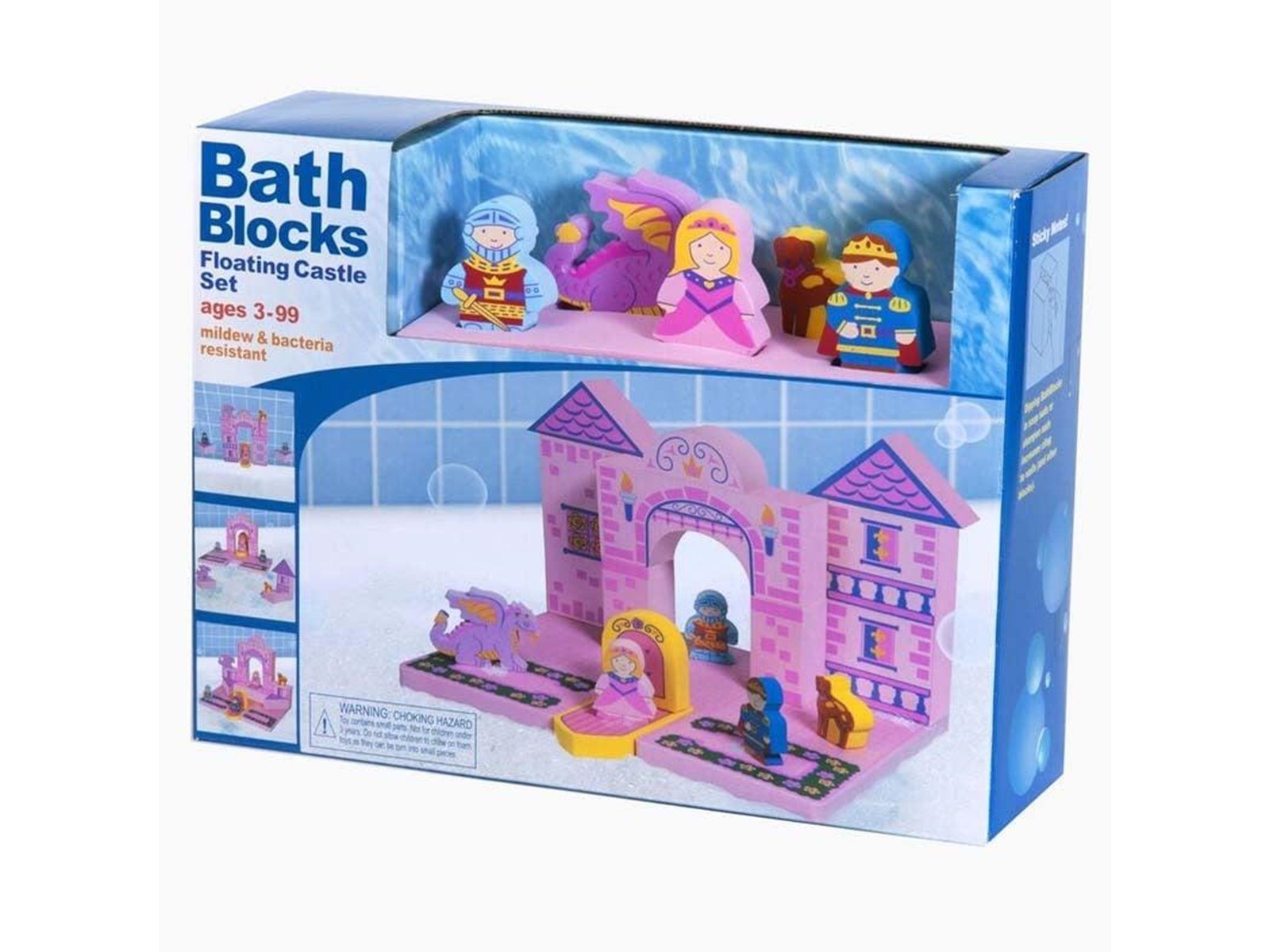 Bath Blocks Floating Castle Set
