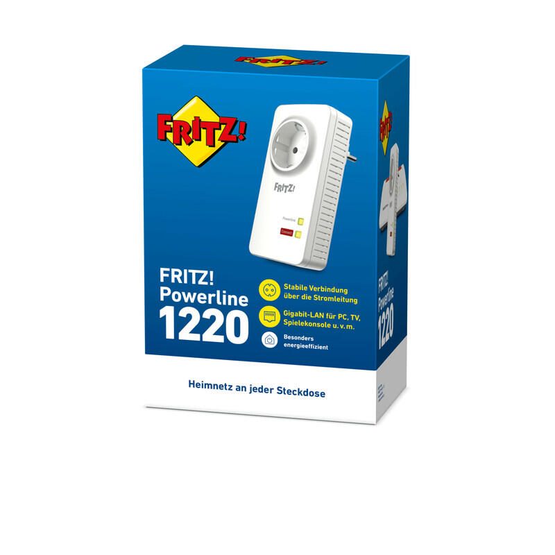AVM FRITZ Powerline 1220 Einzeladapter