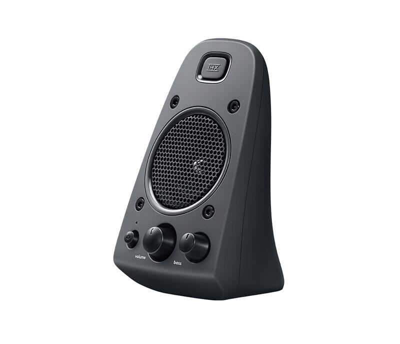 Logitech Z-625 2.1-Lautsprechersystem mit Subwoofer und Optischem Eingang