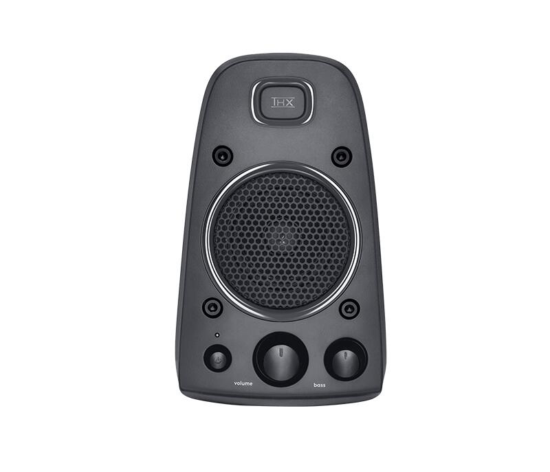 Logitech Z-625 2.1-Lautsprechersystem mit Subwoofer und Optischem Eingang
