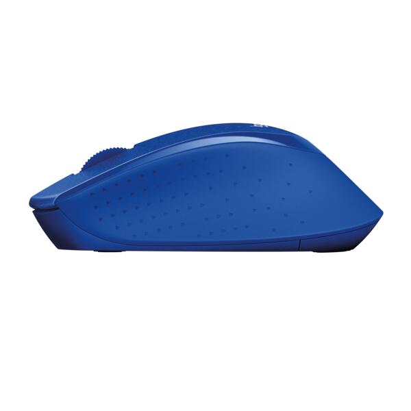 Logitech M330 Silent Plus Wireless Maus (kabellos, blau)