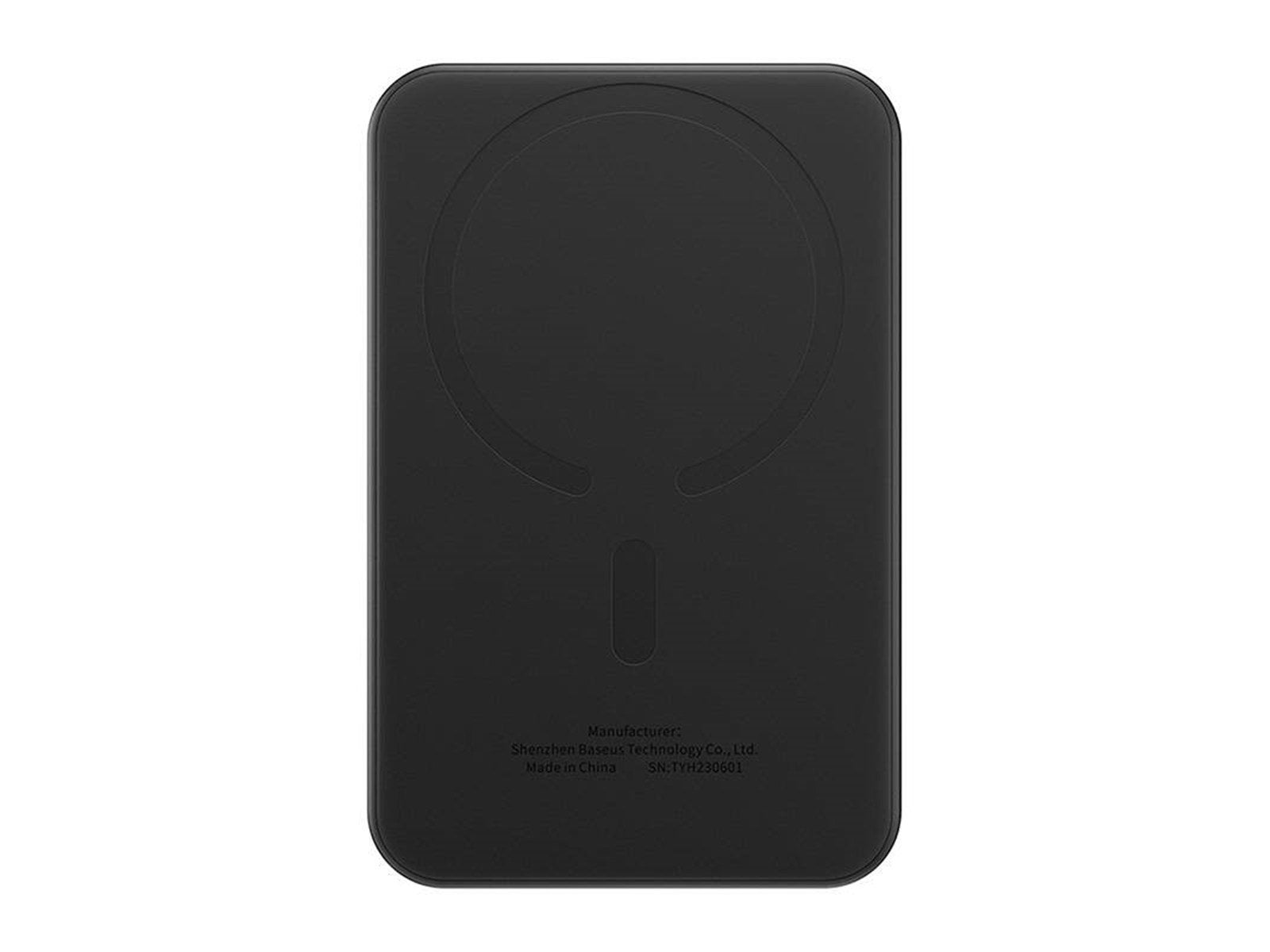 Baseus Magnetic Mini Powerbank 5000mAh USB-C 20W (black) Powerbank (Akku) - schwarz - 5000 mAh