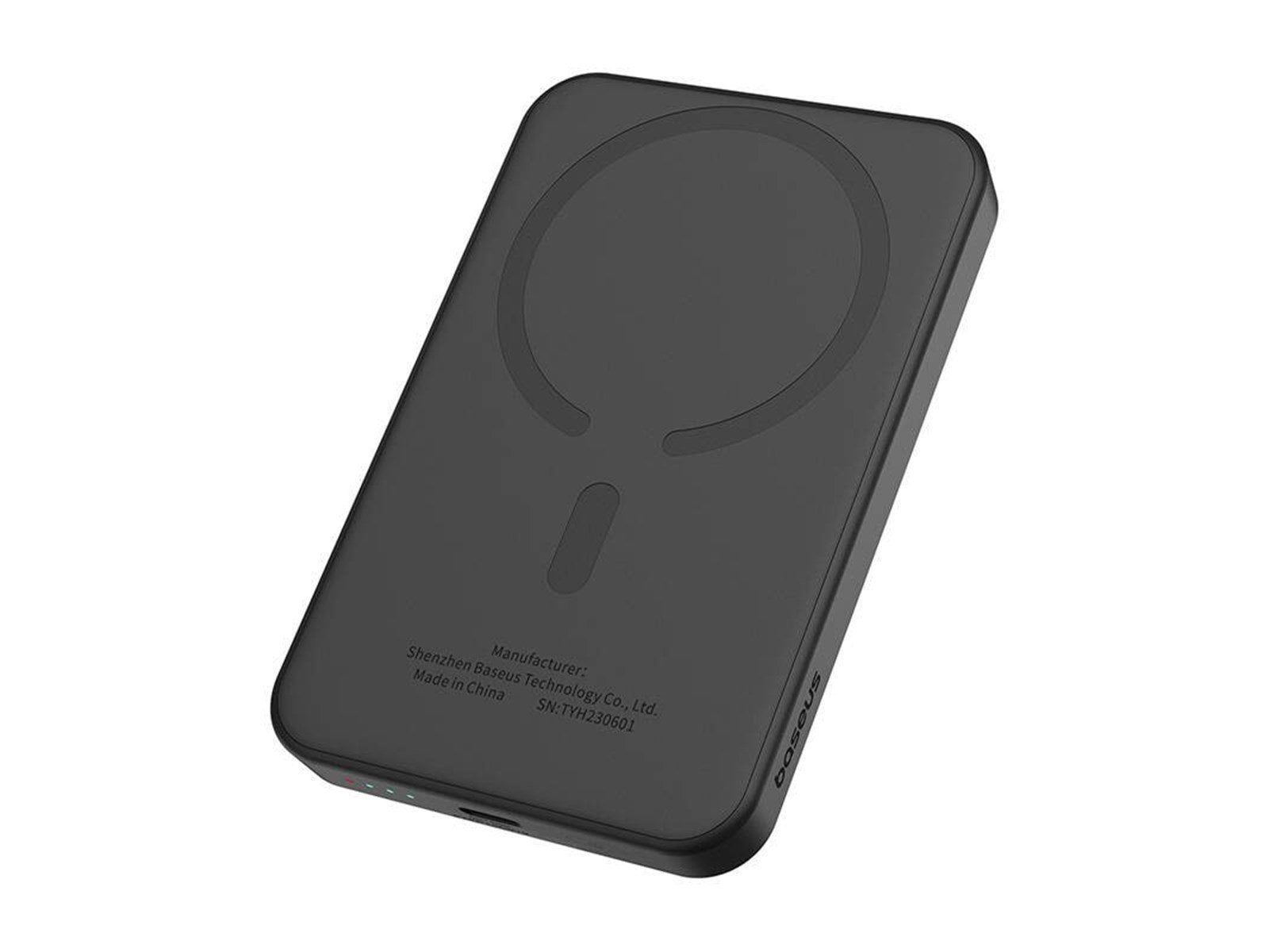 Baseus Magnetic Mini Powerbank 5000mAh USB-C 20W (black) Powerbank (Akku) - schwarz - 5000 mAh