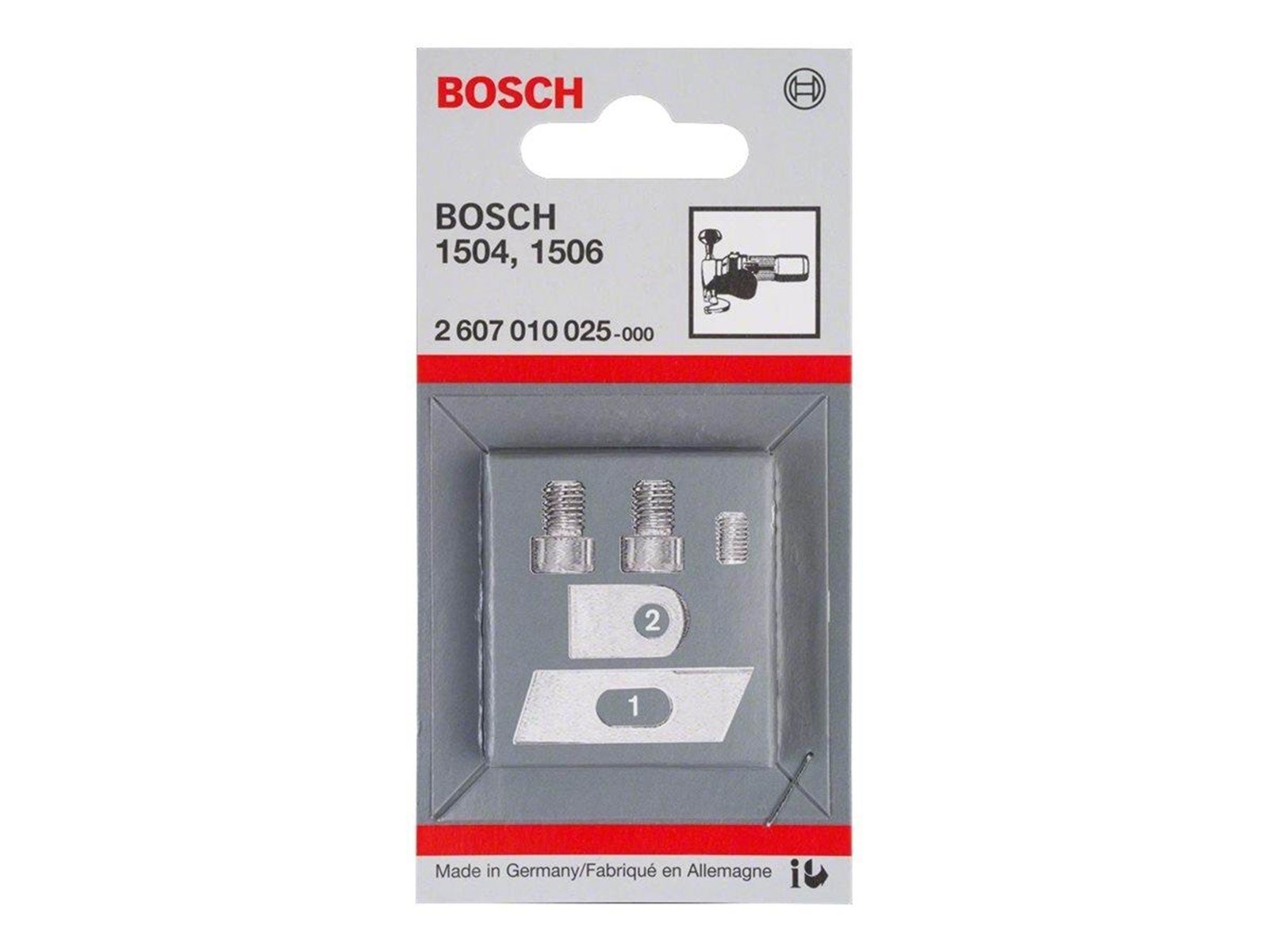 Bosch shear saw blade set - for sheet metal - 5 pieces