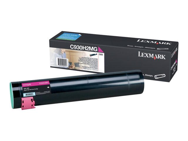 Lexmark Original Toner Standard Variante - C935 magenta 24000 Seiten (C930H2MG)