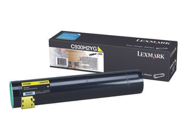 Lexmark Original Toner Standard Variante - C935 gelb 24000 Seiten (C930H2YG)