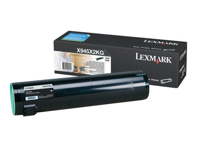 Lexmark Original Toner Standard Variante schwarz 36.000 Seiten (X945X2KG) für X940e, X945e