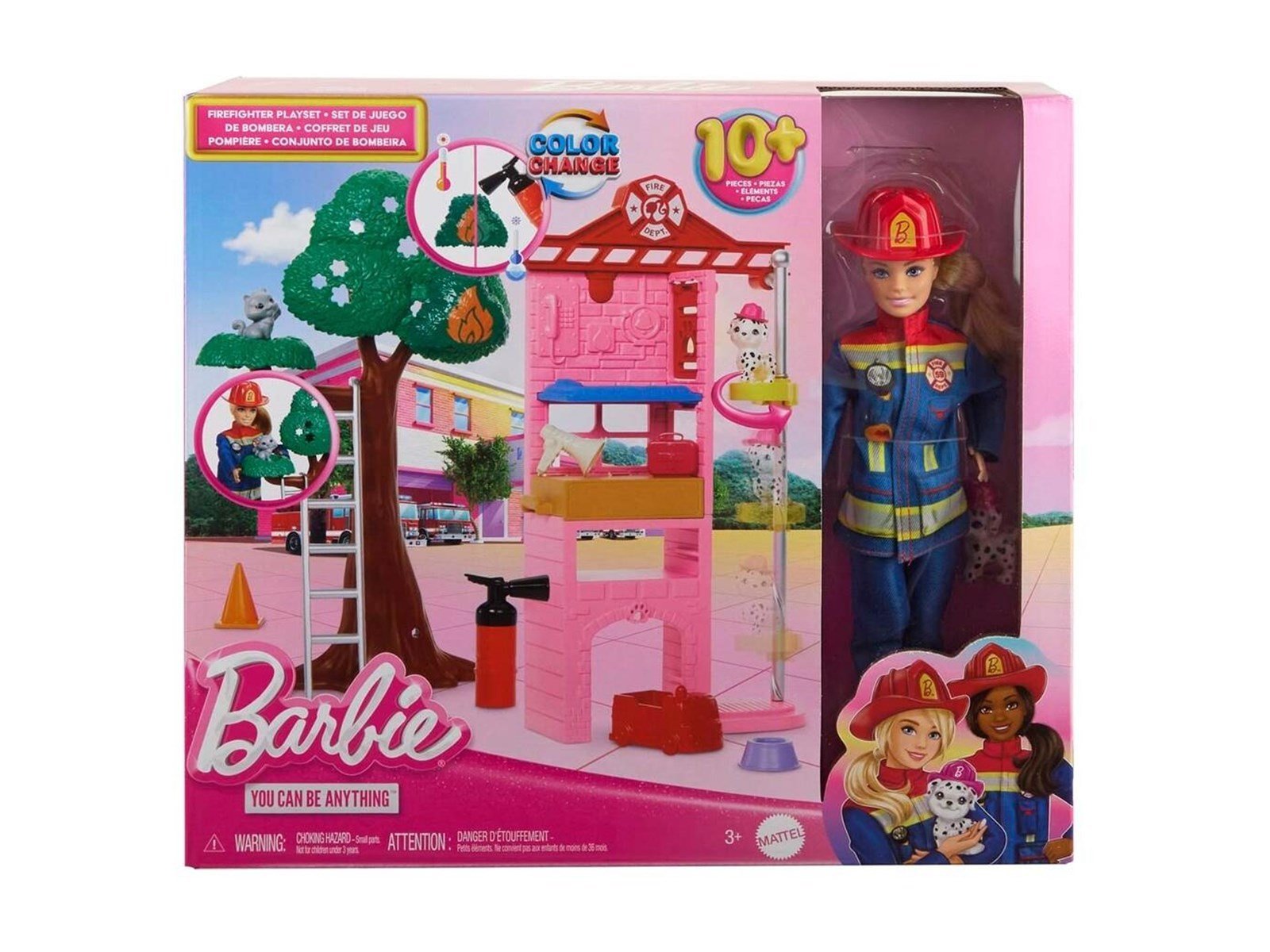 Barbie Career Fire Fighter Playset