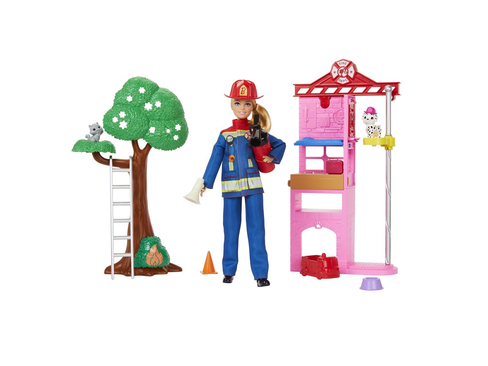 Barbie Career Fire Fighter Playset
