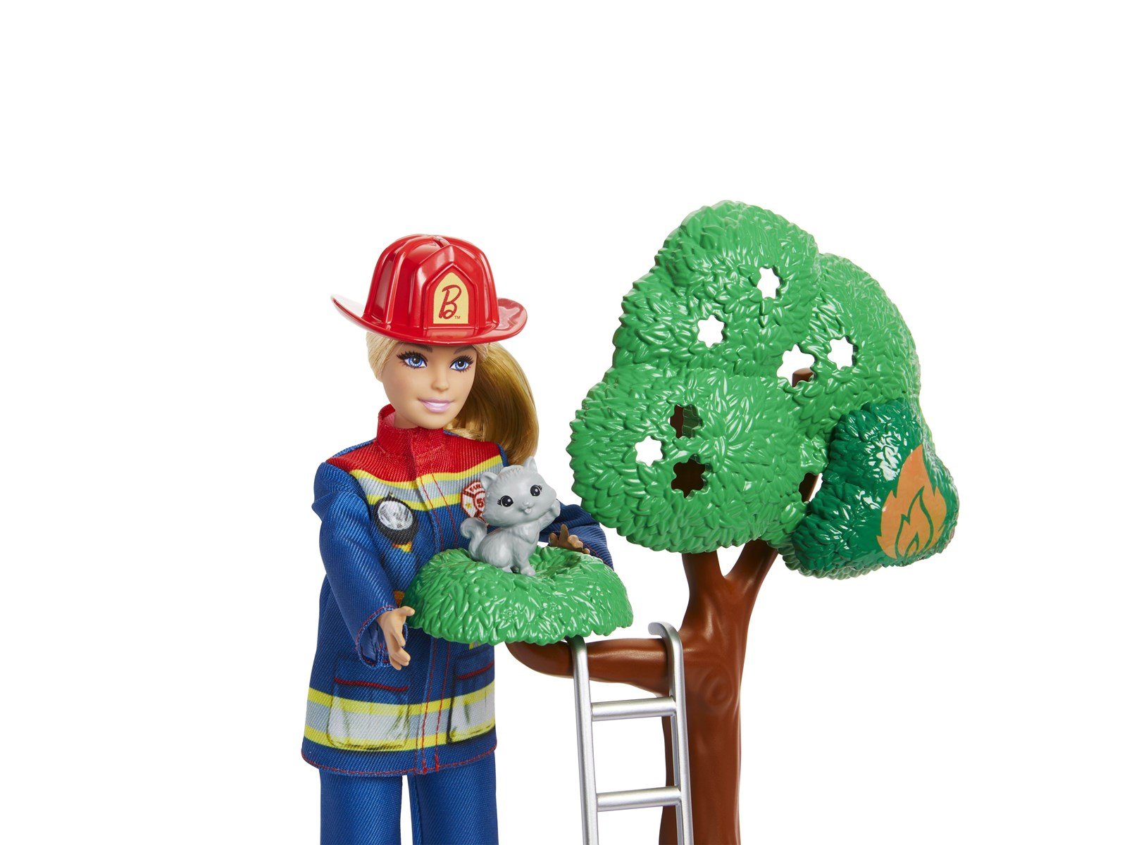 Barbie Career Fire Fighter Playset