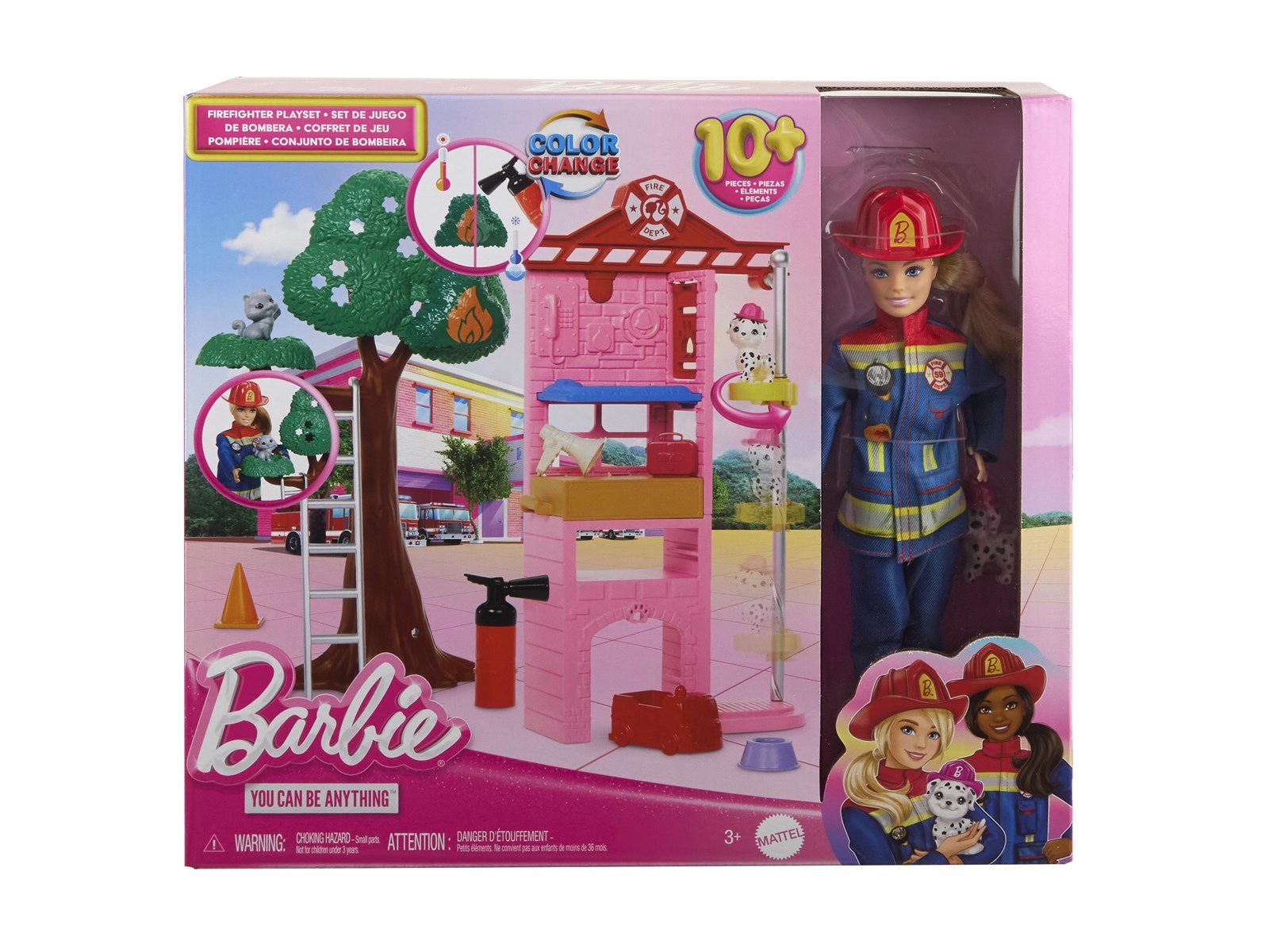 Barbie Career Fire Fighter Playset
