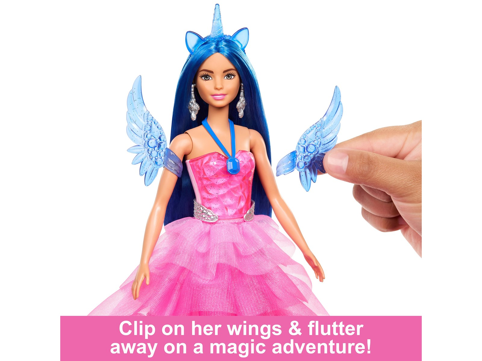 Barbie Touch of Magic Sapphire Alicorn Doll