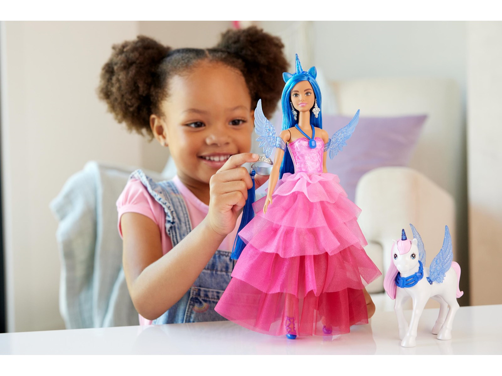 Barbie Touch of Magic Sapphire Alicorn Doll