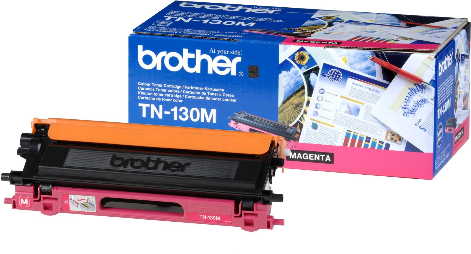 Brother Original TN130M Toner magenta 1.500 Seiten (TN-130M)