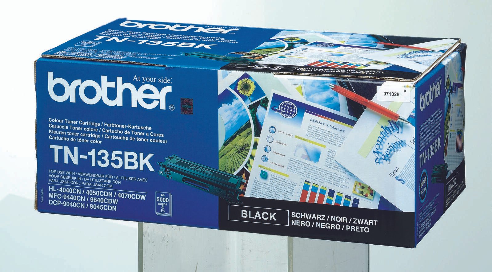 Brother Original TN135BK Toner schwarz 5.000 Seiten (TN-135BK)