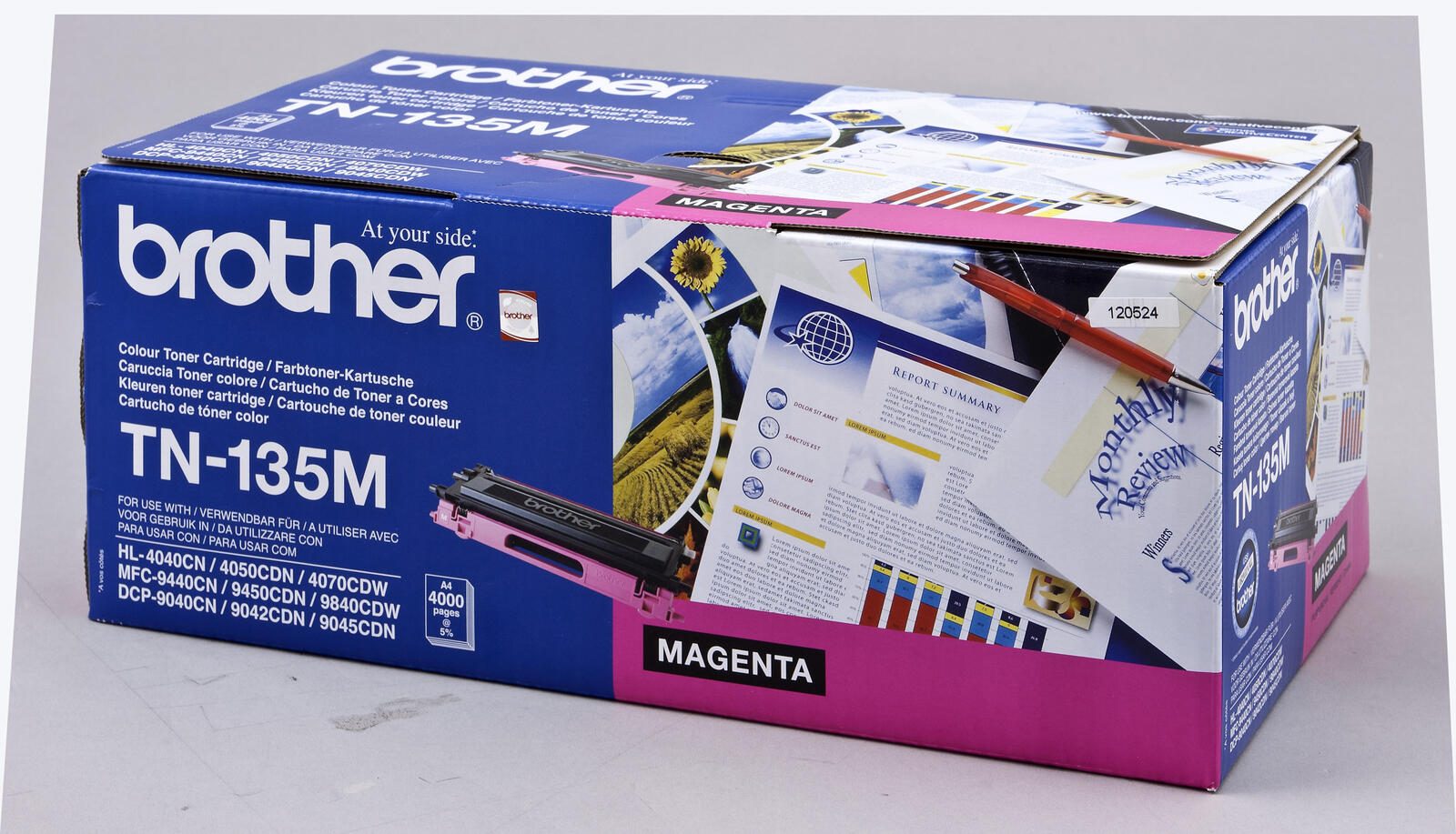 Brother Original TN135M Toner magenta 4.000 Seiten (TN-135M)