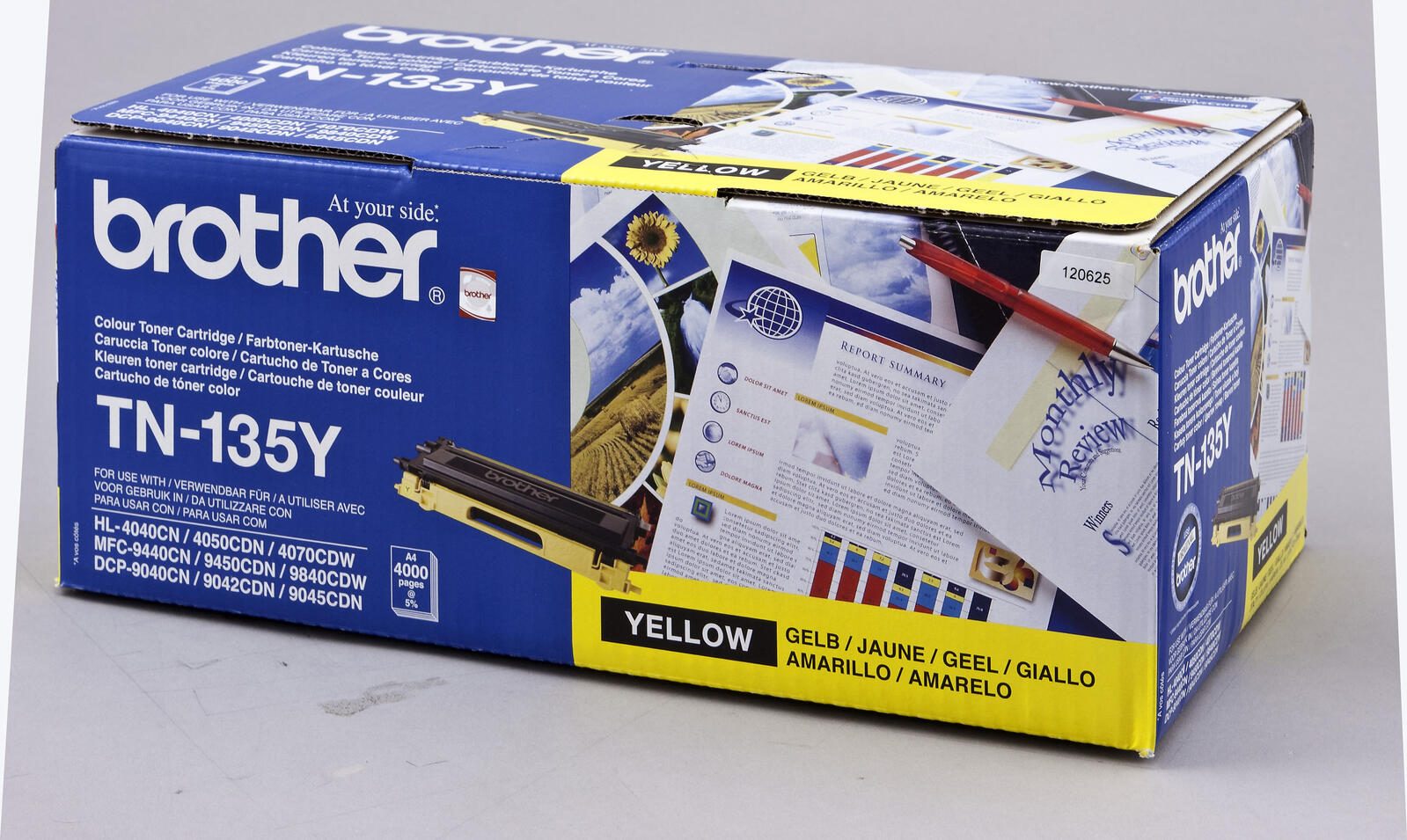Brother Original TN135Y Toner gelb 4.000 Seiten (TN-135Y)