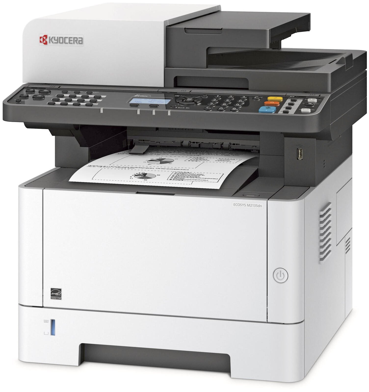KYOCERA Klimaschutz-System ECOSYS M2135dn Laser-Multifunktionsgerät s/w