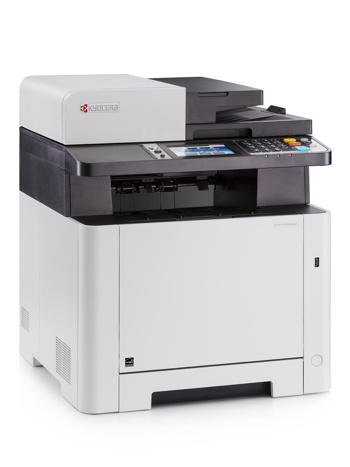 KYOCERA Klimaschutz-System ECOSYS M5526cdn Farblaser-Multifunktionsgerät inkl. Kyocera Papierkassette PF-5110 (1203R60UN