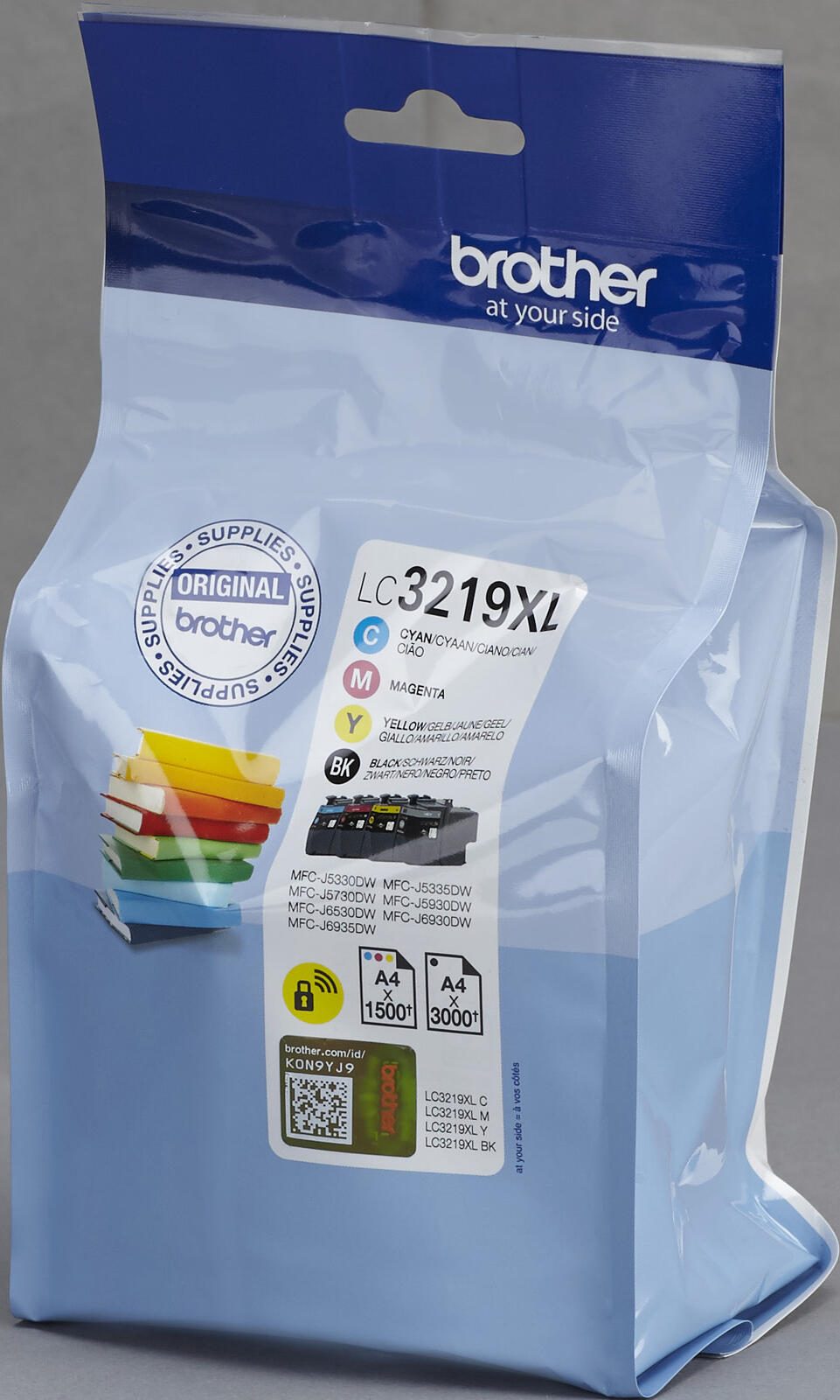 Brother Original LC-3219XL Druckerpatronen 4er Multipack BK/C/M/Y (LC3219XLVALDR)