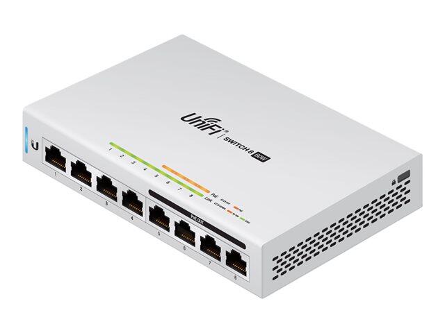 Ubiquiti UniFi Switch US-8-60W 8Port Desktop managed Switch 4PoE