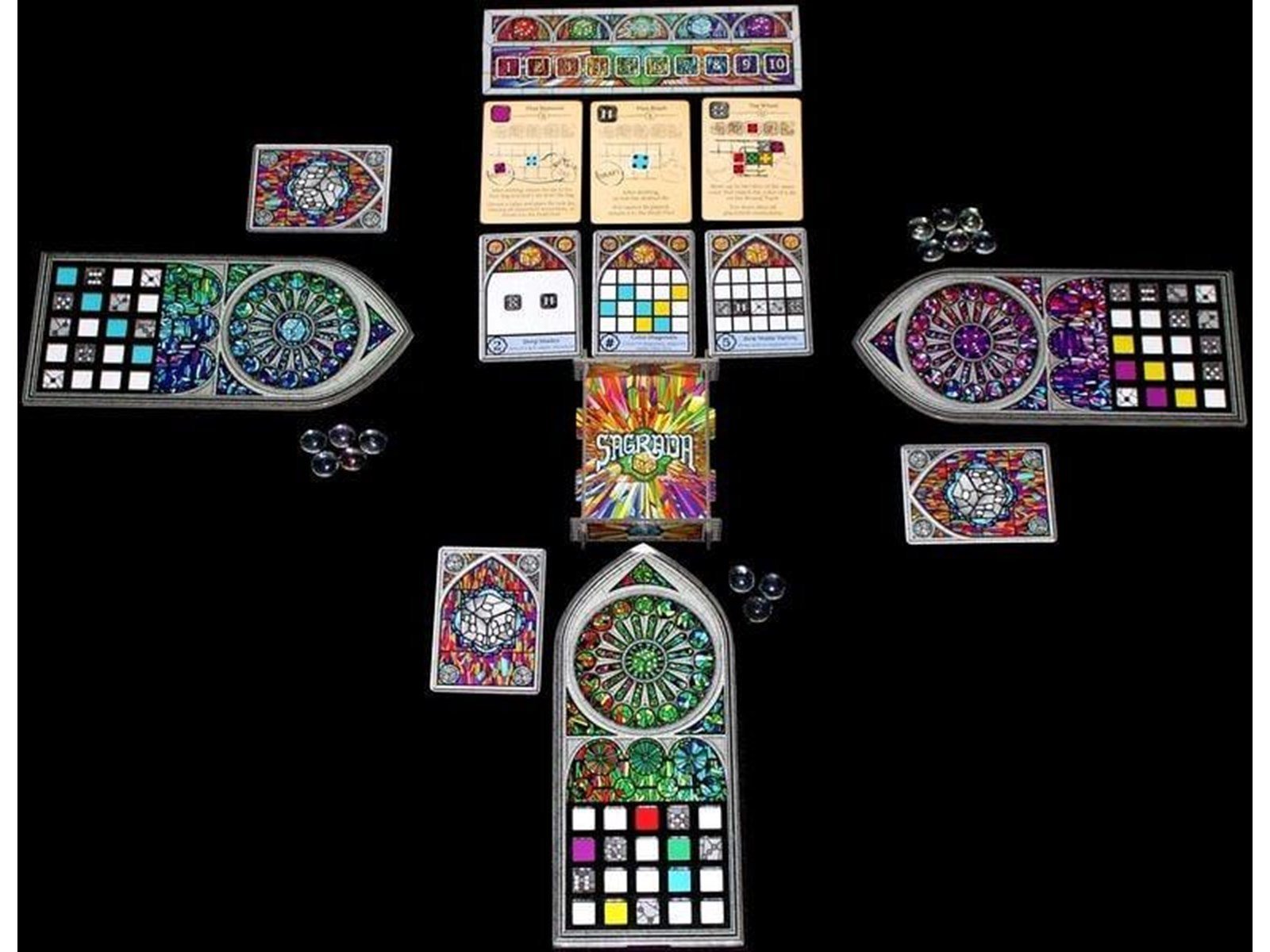 Asmodee Sagrada - Boardgame (English) (FGGSA01)