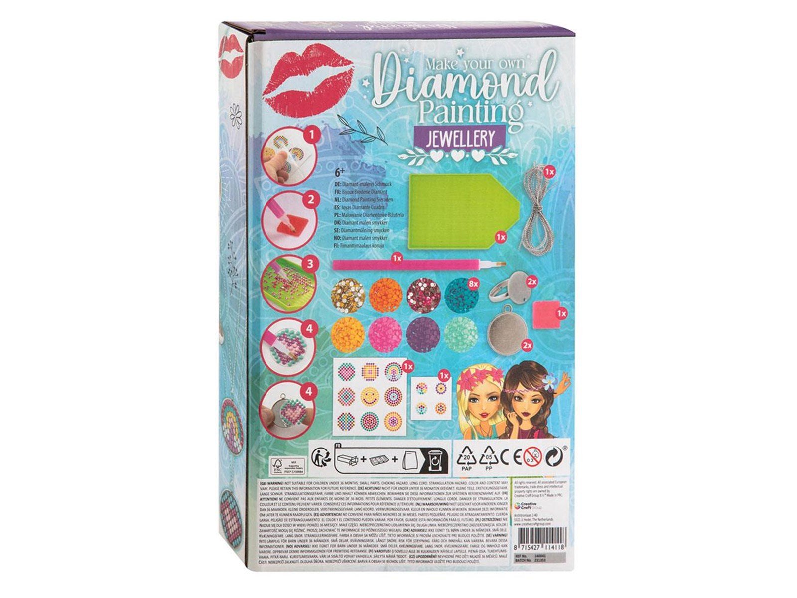 Besties Diamond Painting Jewelry Making