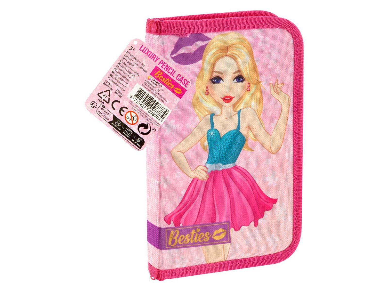 Besties Filled Pencil Case