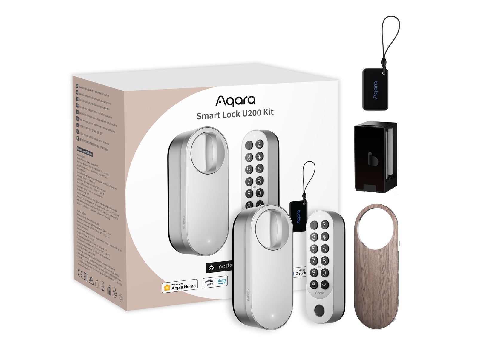 Aqara Smart Lock U200 Kit Silver