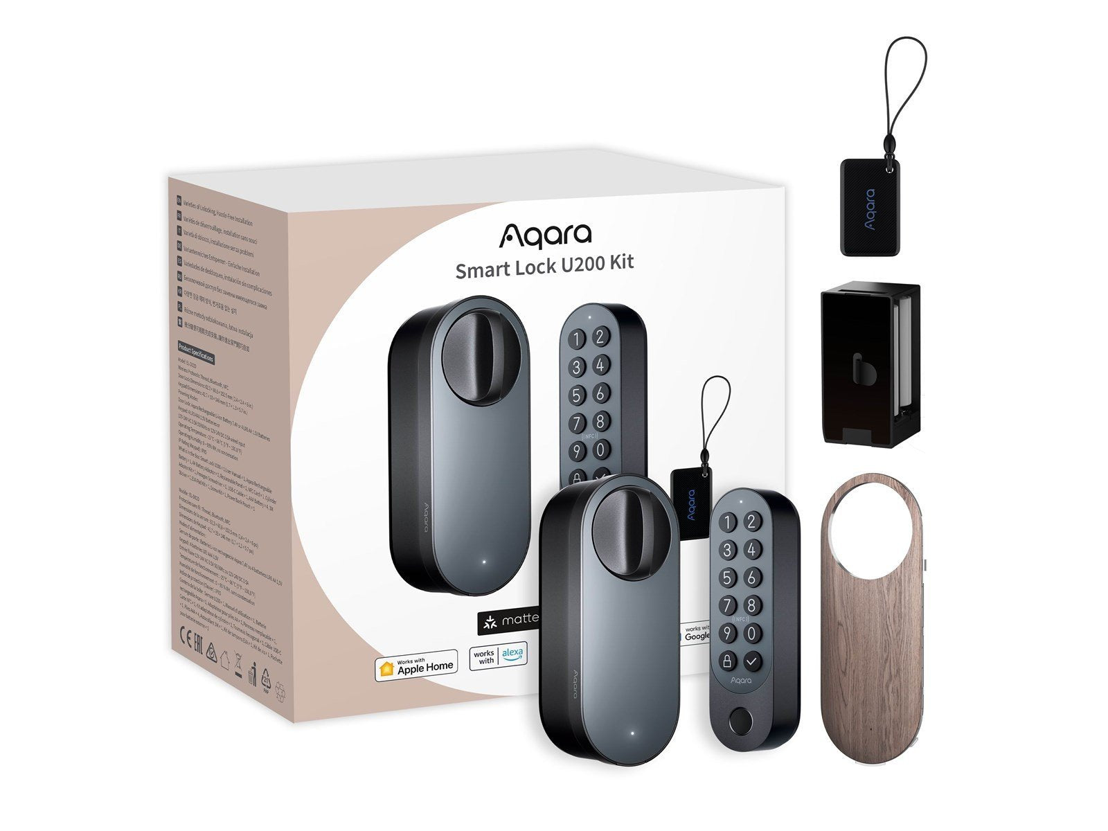 Aqara Smart Lock U200 Kit Black